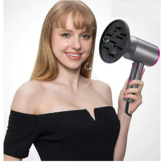 SECADOR TIPO DYSON PROFESIONAL + 5 cabezales diferentes.