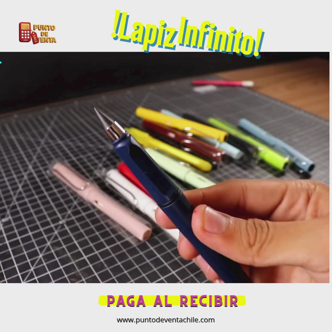 ⭐Lapiz Infinito de 12 Colores para Niños